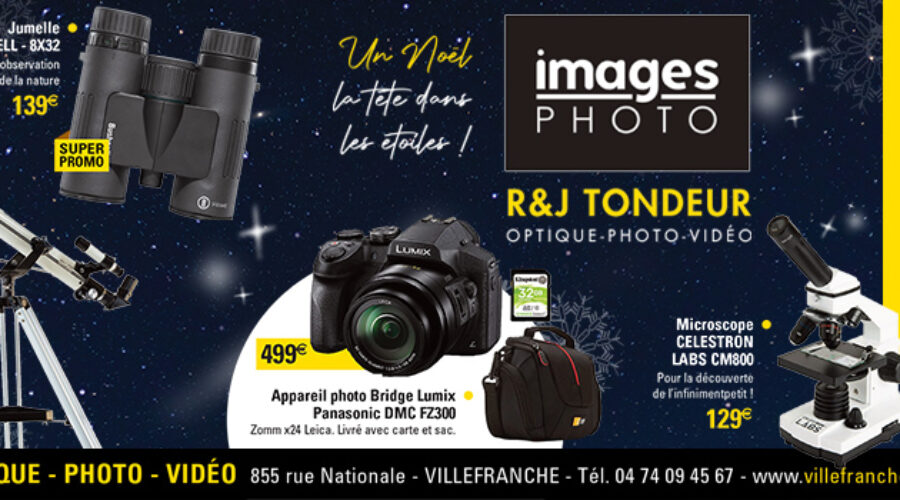 Tondeur Optique photo vidéo : un Noël la tête dans les étoiles