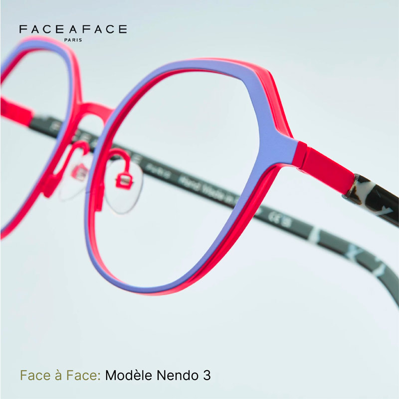 lunettes face à face nendo